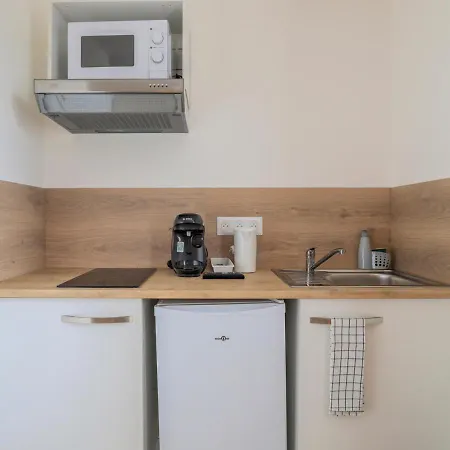 Appartement Chaleureux Studio Ambre *